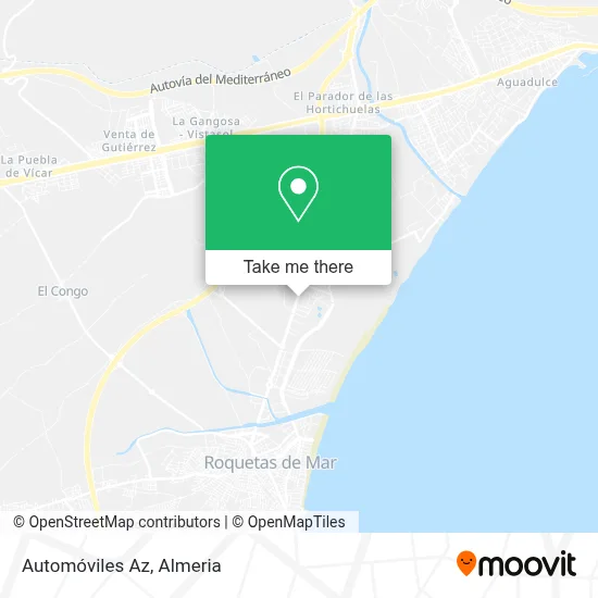 Automóviles Az map