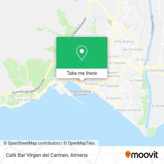Café Bar Vírgen del Carmen map