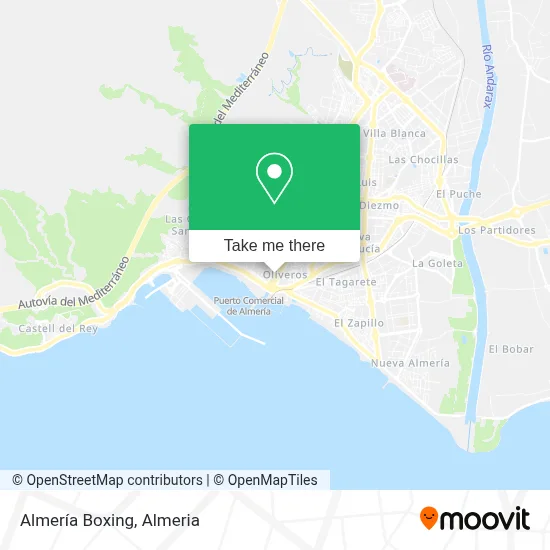Almería Boxing map
