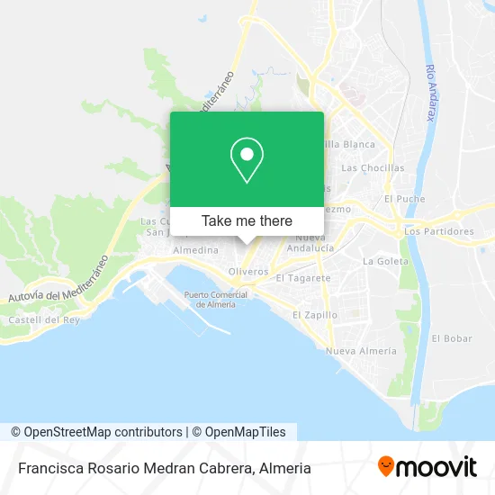 Francisca Rosario Medran Cabrera map