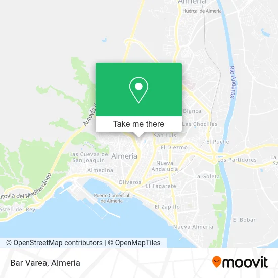 Bar Varea map