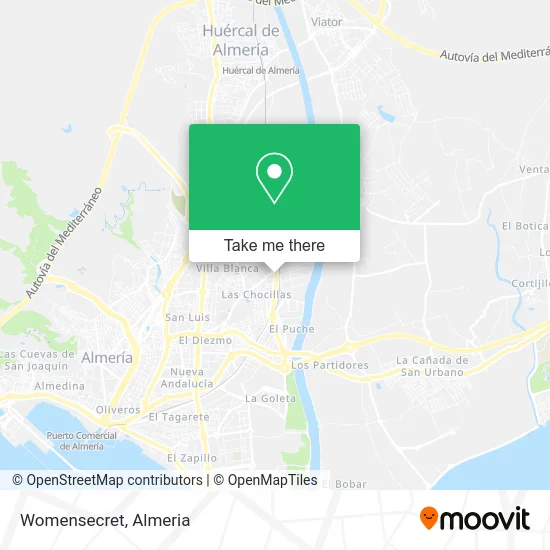 Womensecret map