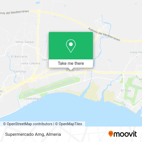 Supermercado Amg map