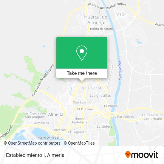 Establecimiento I map