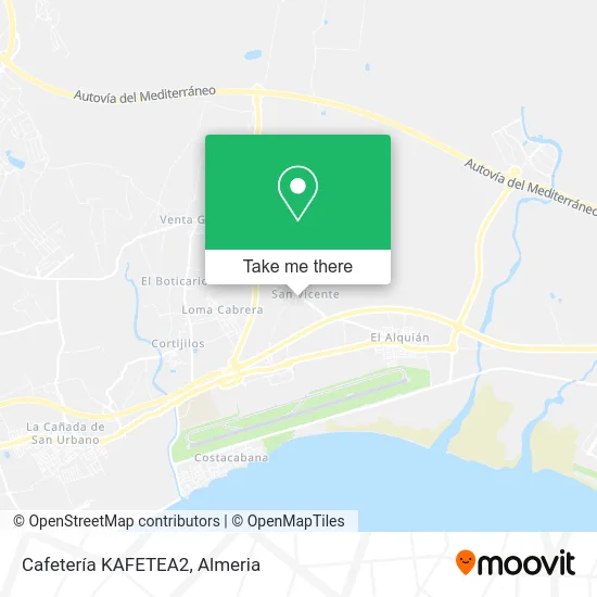 Cafetería KAFETEA2 map