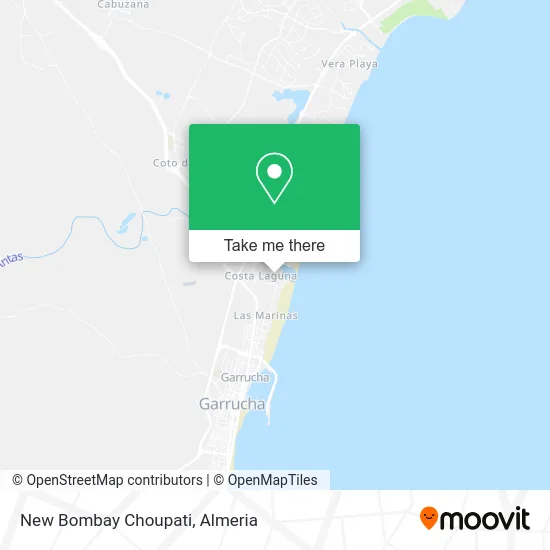 New Bombay Choupati map