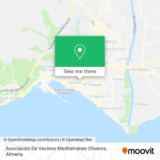 Asociación De Vecinos Mediterráneo Oliveros map