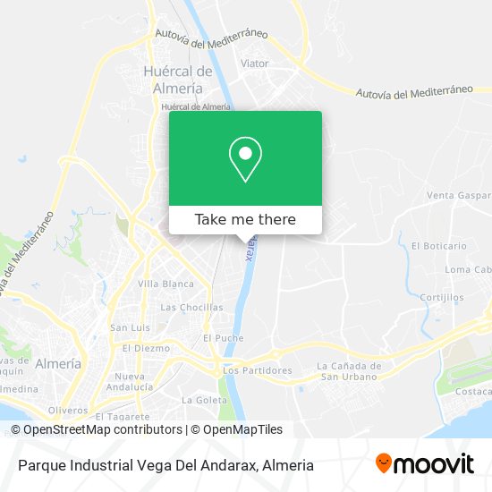 Parque Industrial Vega Del Andarax map