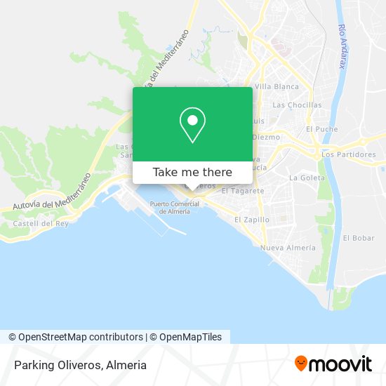 mapa Parking Oliveros