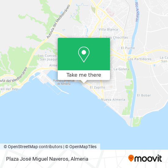 Plaza José Miguel Naveros map
