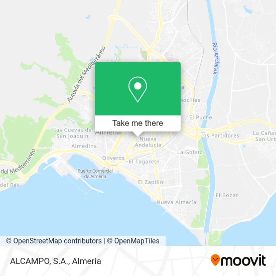 ALCAMPO, S.A. map
