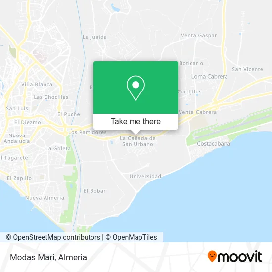 Modas Mari map