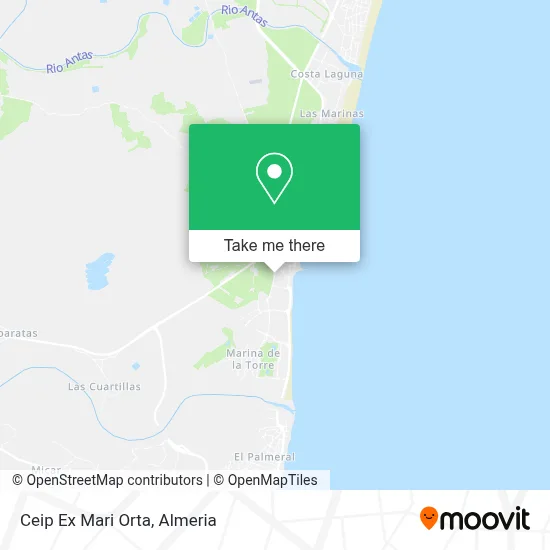 Ceip Ex Mari Orta map
