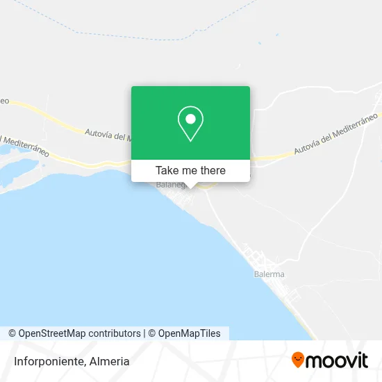 Inforponiente map