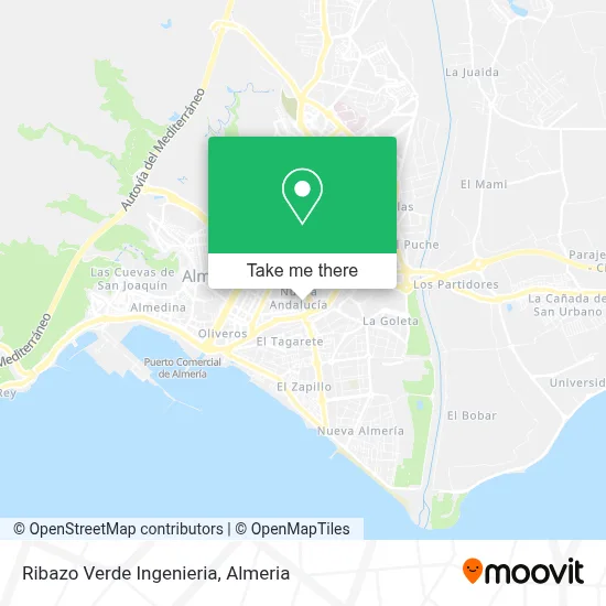 Ribazo Verde Ingenieria map