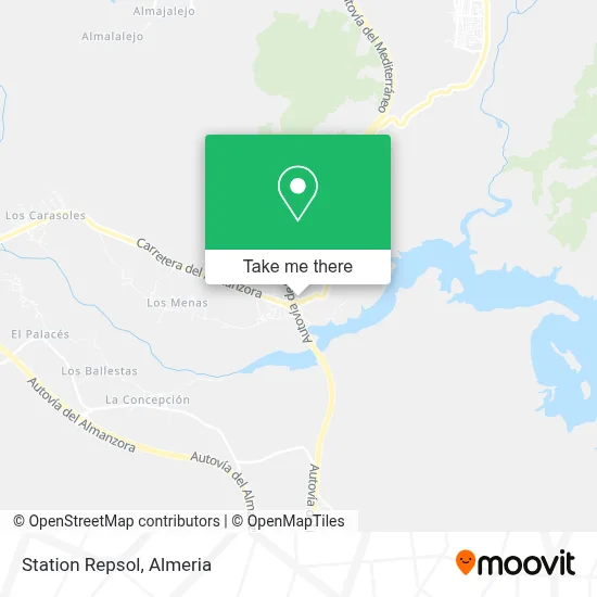 Station Repsol map