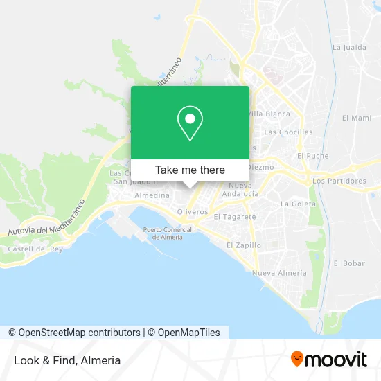 Look & Find map