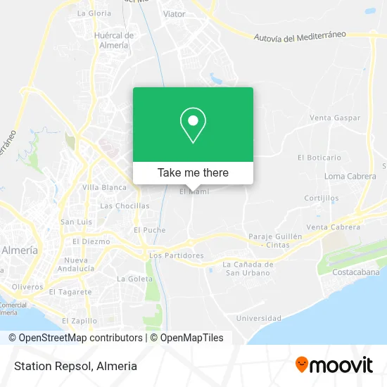 Station Repsol map