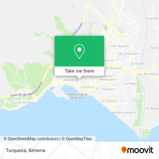 Turquesa map