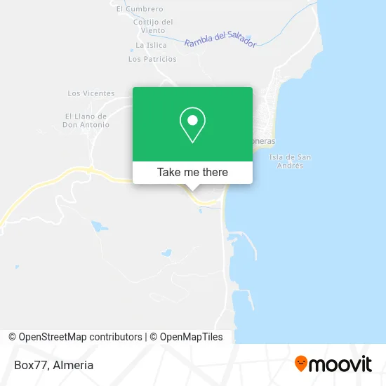 mapa Box77
