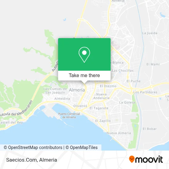Saecios.Com map