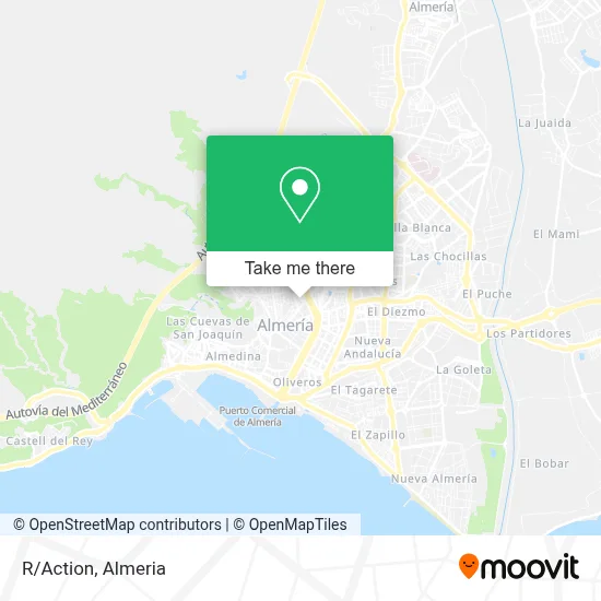 R/Action map