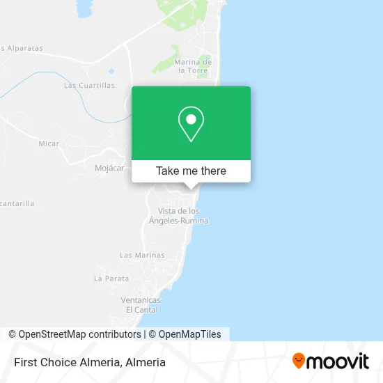 First Choice Almeria map