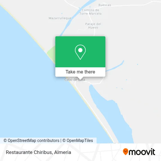 Restaurante Chiribus map