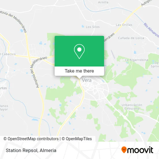 Station Repsol map