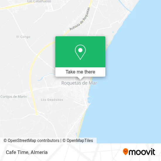 Cafe Time map