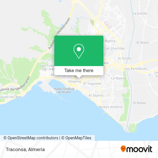 Traconsa map