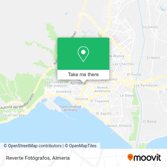 Reverte Fotógrafos map