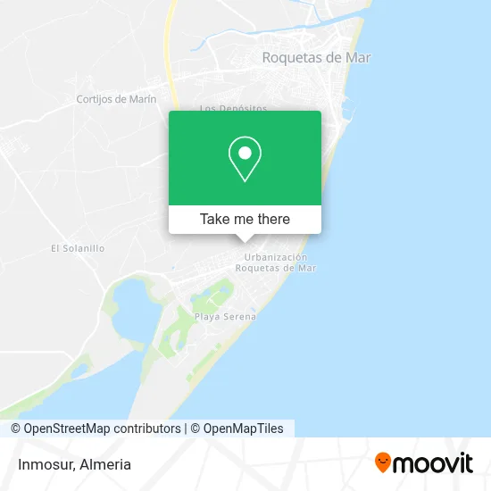 Inmosur map