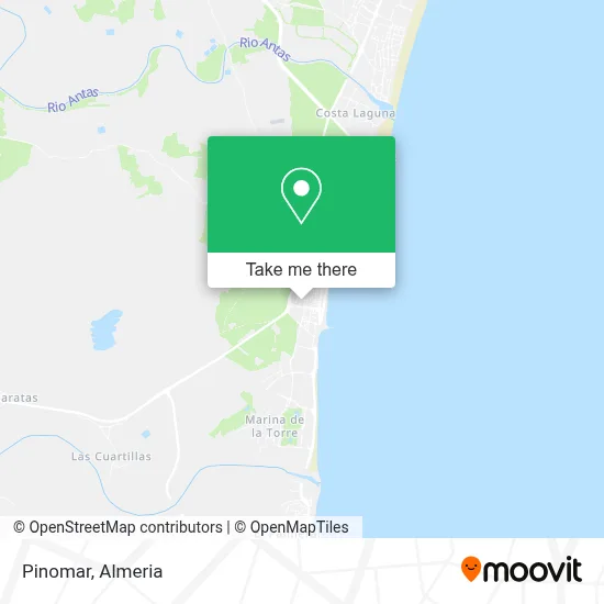 Pinomar map