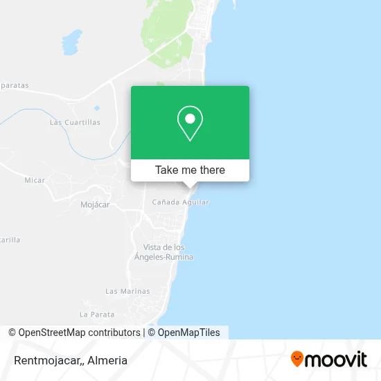 Rentmojacar, map