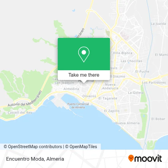 Encuentro Moda map