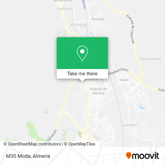 M30 Moda map
