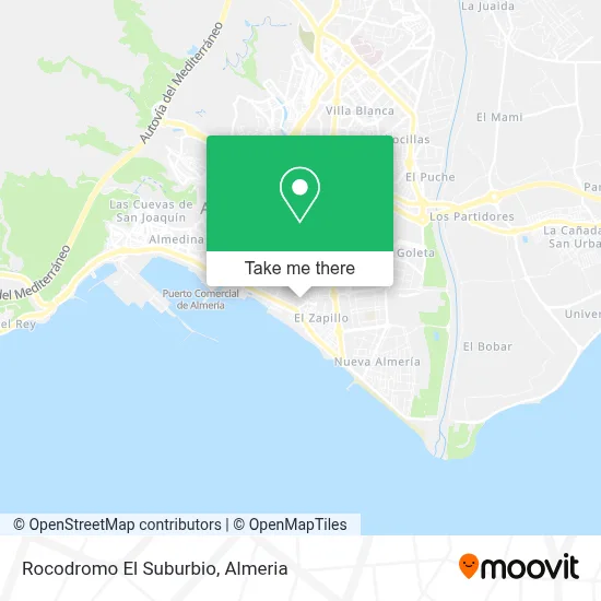 Rocodromo El Suburbio map