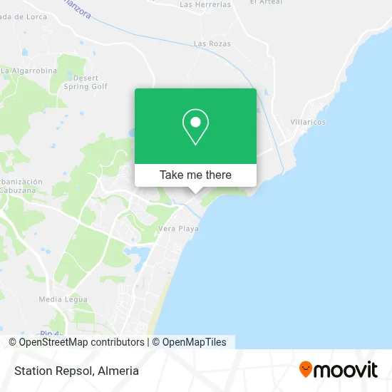 Station Repsol map