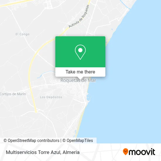 Multiservicios Torre Azul map