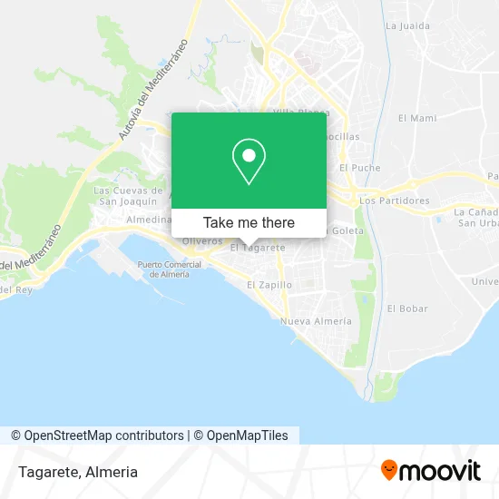 Tagarete map