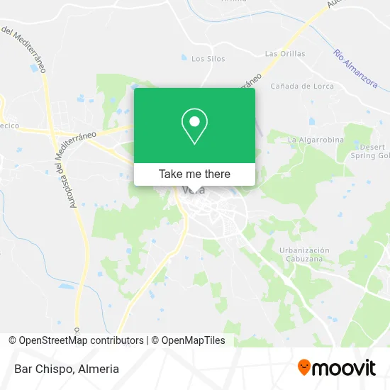 mapa Bar Chispo