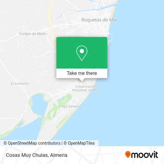 Cosas Muy Chulas map