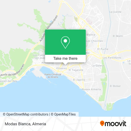 Modas Bianca map