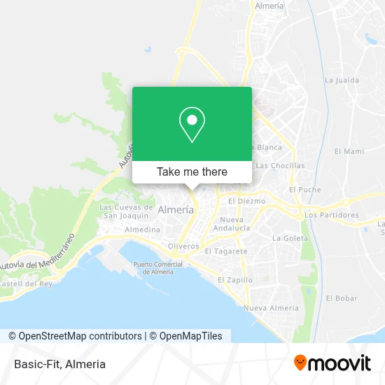 Basic-Fit map