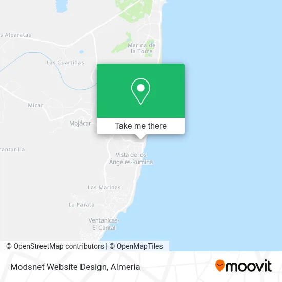 Modsnet Website Design map