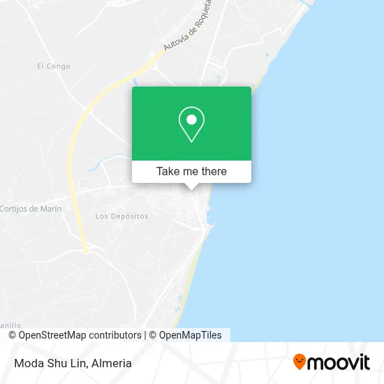 Moda Shu Lin map