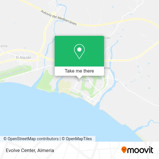 Evolve Center map