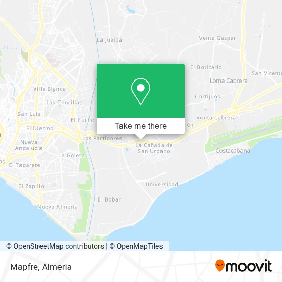 Mapfre map