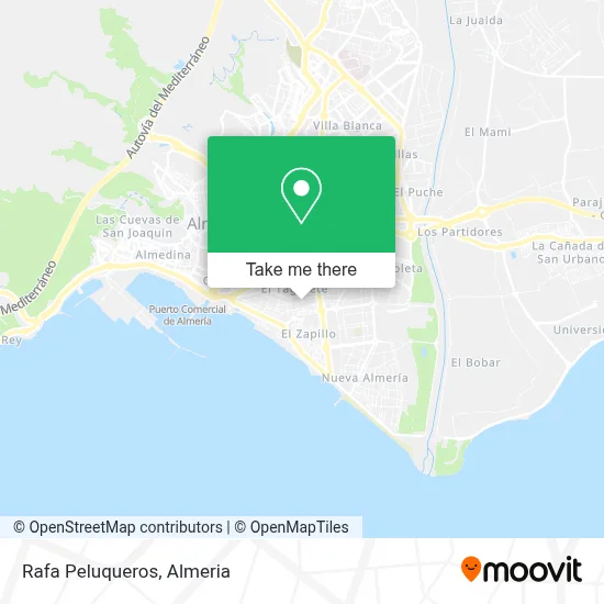 Rafa Peluqueros map